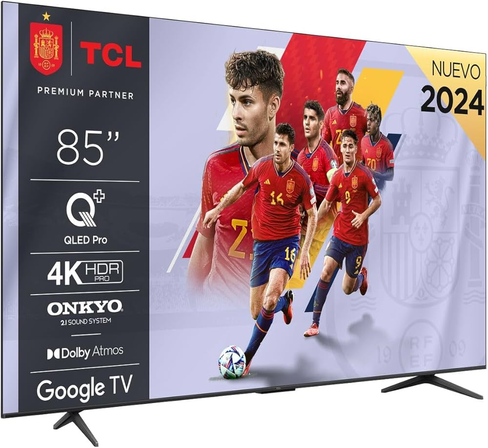 TCL 85″ 85C655 4K Ultra HD QLED Smart TV with HDR & Google TV 1 TCL 85″ 85C655 4K Ultra HD QLED Smart TV