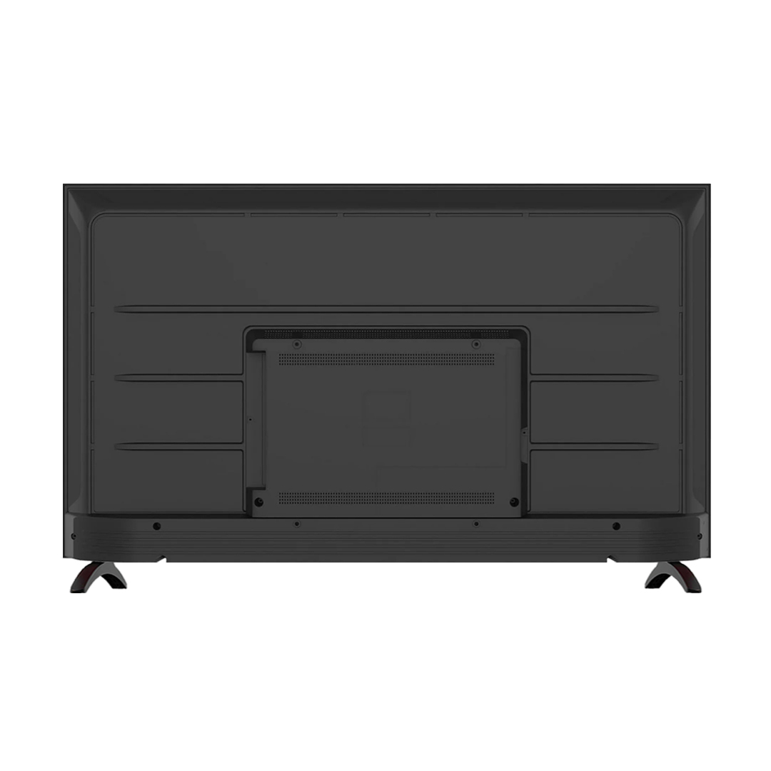 Rear view of the SIGMA STV-KU65V6-S television showing the cabinet and mounting area