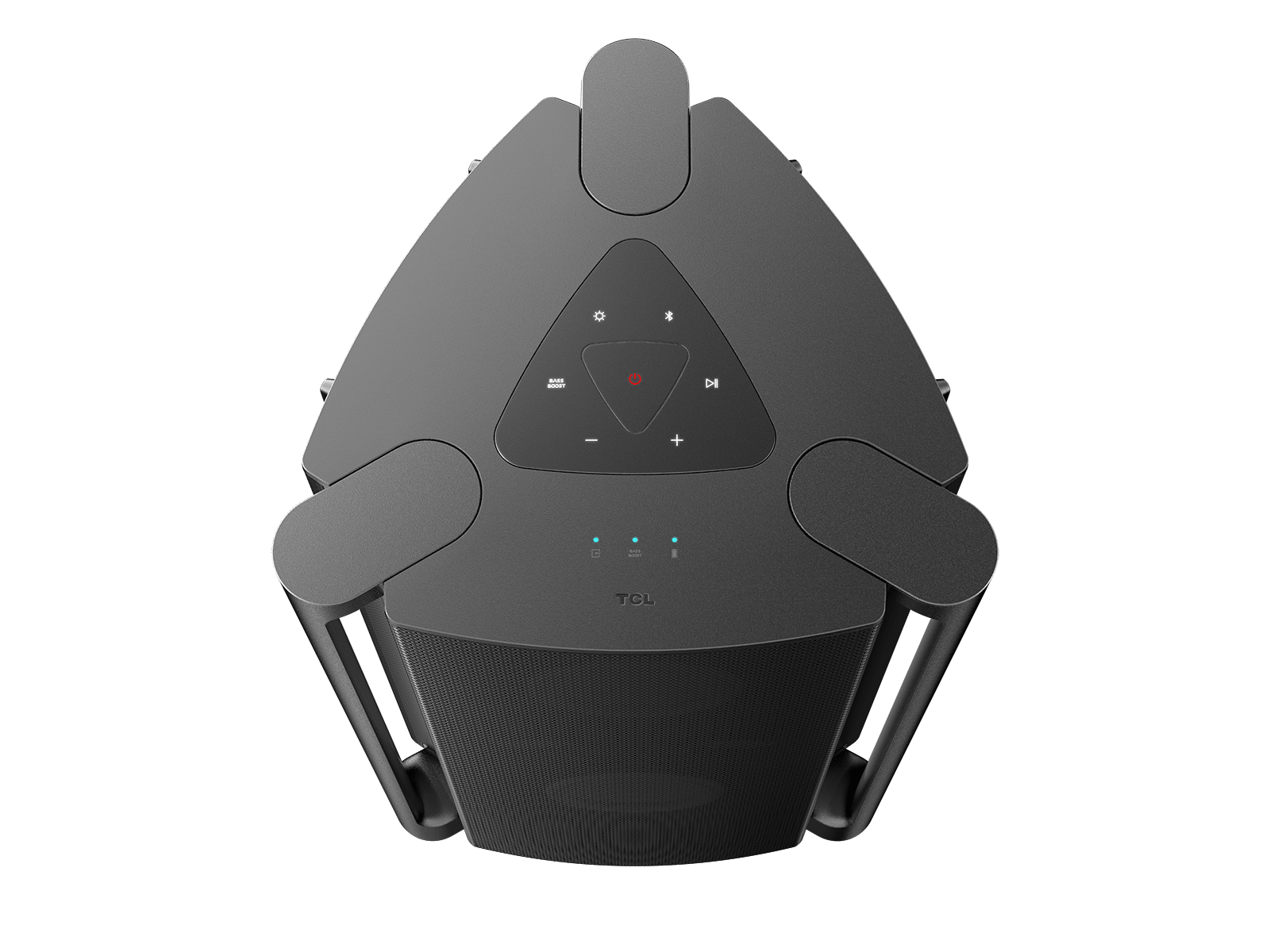 Top of the TCL TP200K with its control buttons